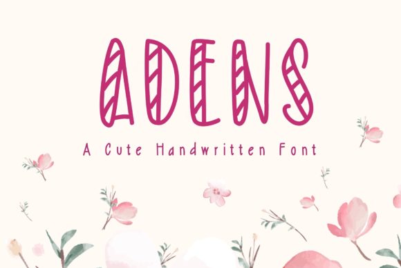 Adens: A Friendly Display Font for Your Brand