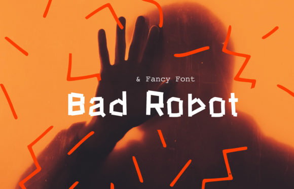 Bad Robot Font: A Playful Display Typeface for Memorable Brands