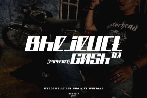 Bhejeuct Gash: A Bold Display Font for Digital Campaigns