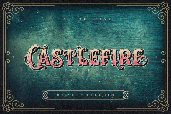 Castlefire Font: A Display Typeface Built for Digital Elegance