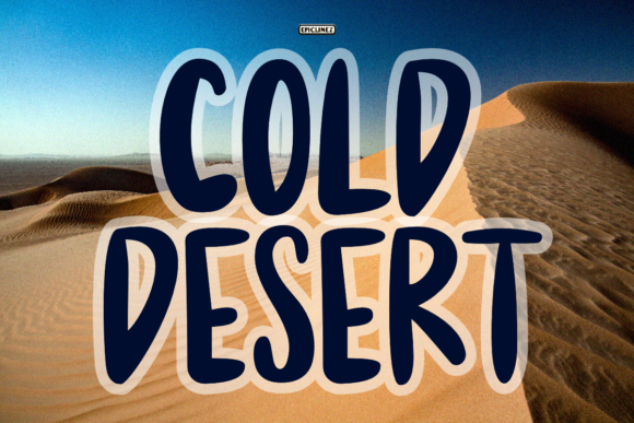Cold Desert: A Display Font Built for Bold Digital Moments