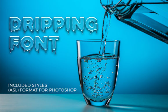 Dripping Typeface: A Bold Display Font for Digital Visibility