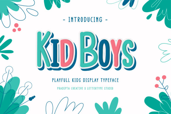 Kid Boys: A Playful Font for Building a Consistent and Trustworthy Brand