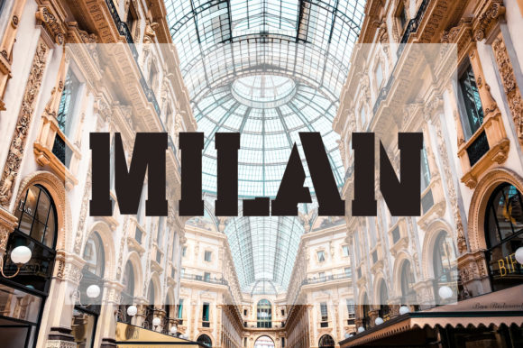 Milan Stencil: A Bold Font for a Business That Stands Out