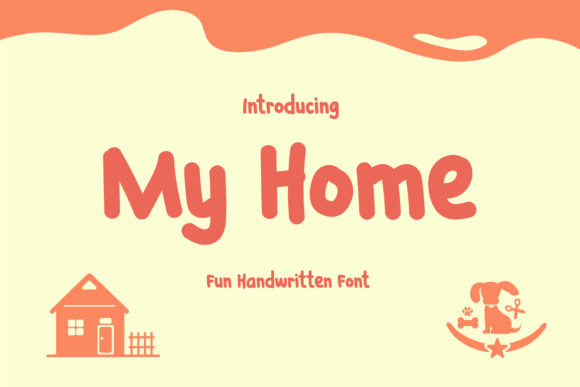My Home: A Surprisingly Versatile Display Font for Friendly Brands