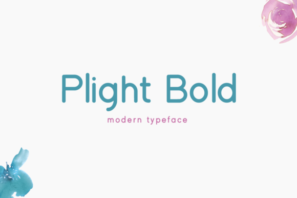 Plight Bold: A Display Font for Confident Digital Communication