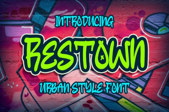 Restown: The Handmade Font That Adds a Playful Touch