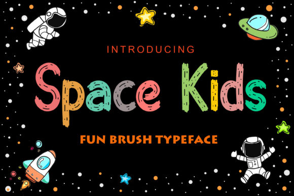 Space Kids: The Playful Display Font for Authentic Web Design