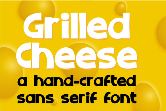 The Creative Touch of ZP Grilled Cheese Display Font
