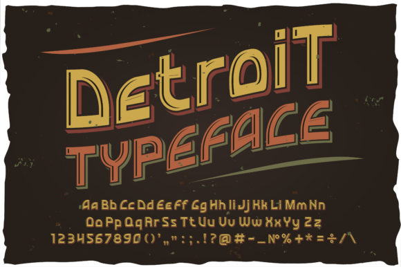 The Detroit Display Font: A Game-Changer for Business Branding