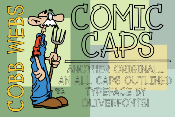 Using Comic Caps Font for Dynamic Web Design