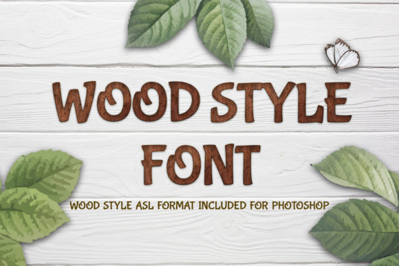 Wood Style: A Display Font for Editorial Depth and Natural Character